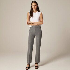 J. Crew Kate Straight Leg Pant in Four-Season Stretch Smoked Graphite Size 12